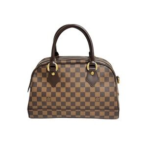 Louis Vuitton Damier brown canvas Duomo handbag